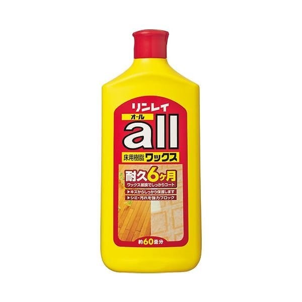 （まとめ） リンレイ リンレイ 床用樹脂ワックス1L 573113[x10セット]