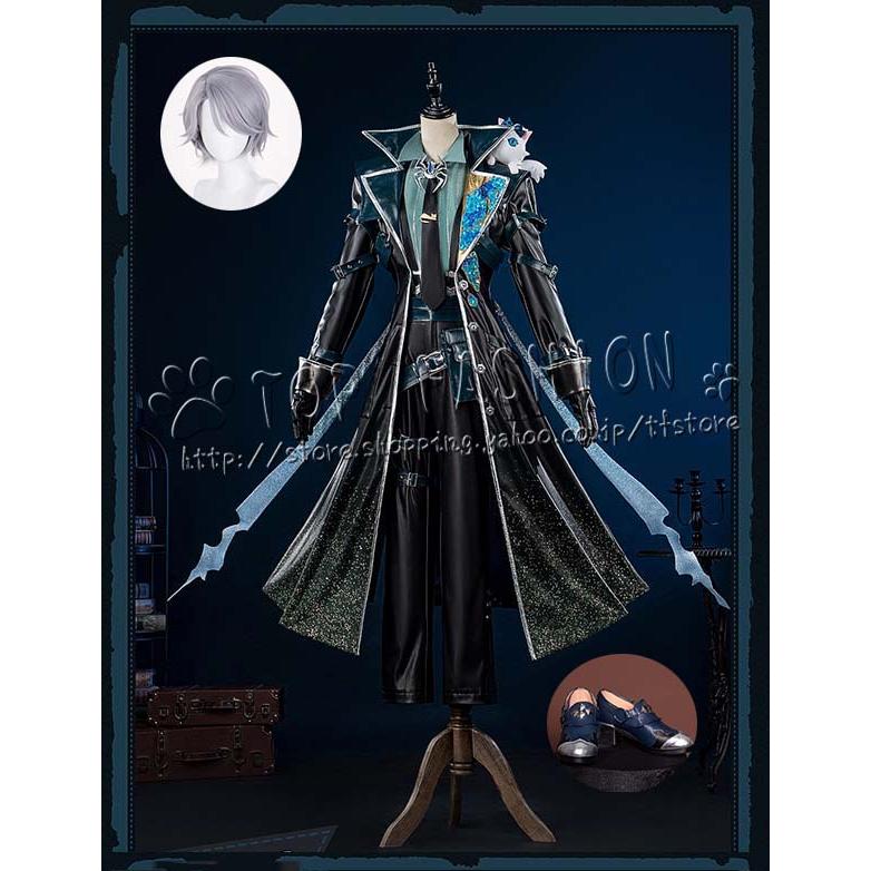 2026人気販売!IdentityV 第五人格 風 納棺師 イソップ・カール 変彩 コスプレ衣装 ウィッグ 靴 cosplay コスチューム ハロウィン クリスマス