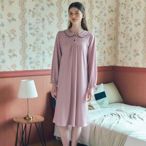 (正常)カップルパジャマ コートやキモギハナヨム 女性ワンピース_A VGN4559_A