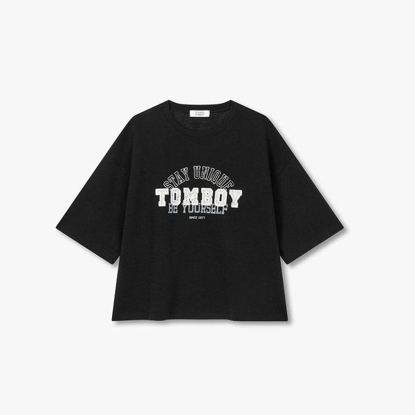 Tomboy レタリング半袖Tシャツ (9176222992CT)