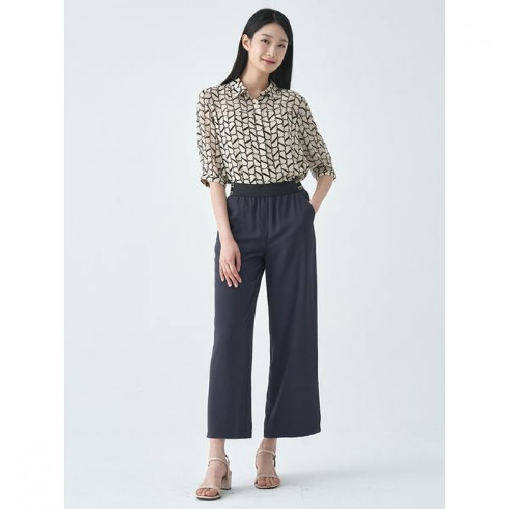 [ジセン] フルバンドワイドセットアップパンツ LCPTO431_DG