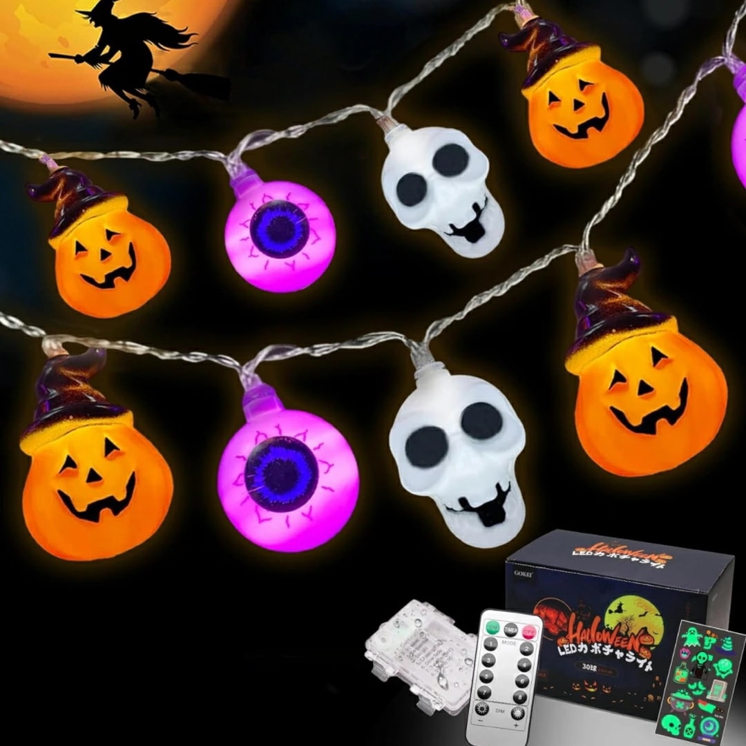 A060901ハロウィン飾り カボチャライト 吊り下げパンプキン ハロウィングッズ 装飾