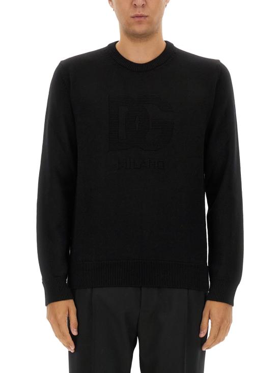 DOLCE & GABBANA Men Sweater GXX01T JCVYON0000 BLACK