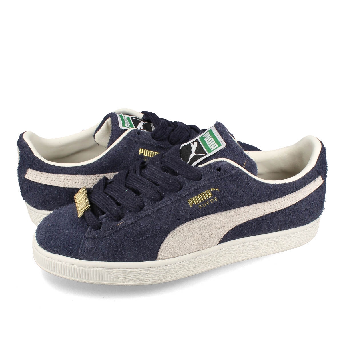 PUMA SUEDE FAT LACE NEW NAVY/FROSTED IVORY