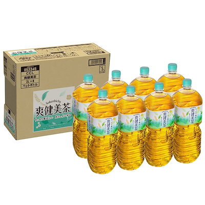 他サイト： [Amazon限定ブランド]CCL 爽健美茶 ペットボトル 2LPET×8本の商品画像