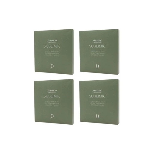 資生堂プロ サブリミック サロンソリューション クラリファイングスクラブ 30g×12 ×4セット