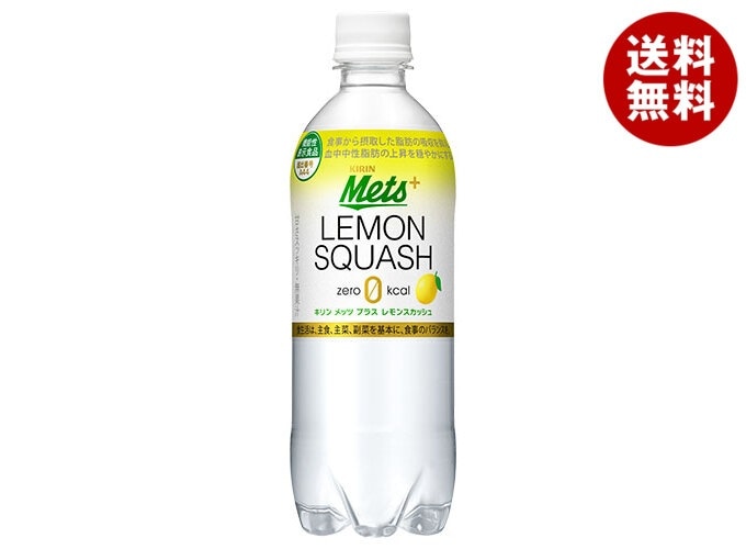キリン メッツ プラス レモンスカッシュ【手売り用】【機能性表示食品】 480mlPET＊24本入＊(2ケース)