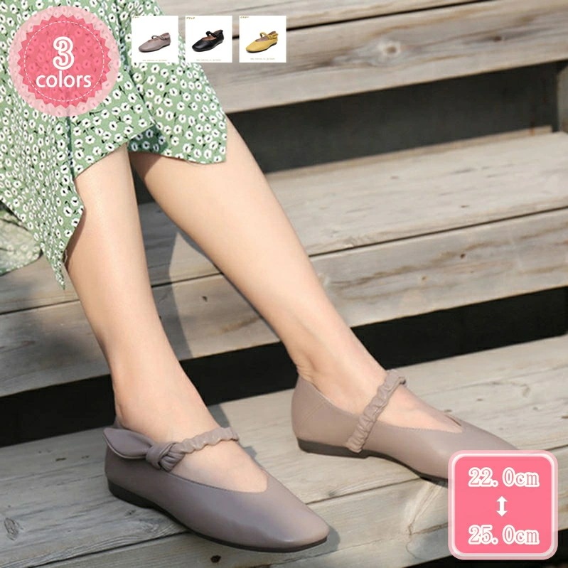 2000円OFFクーポン 3パンプス スクエアトゥ フラットシューズ 快適 かわいい ローヒール 美脚 柔らかい 大きいサイズ コンフォートシューズ 痛くない 疲れない おしゃれ カジュアル 安定感 26,073円