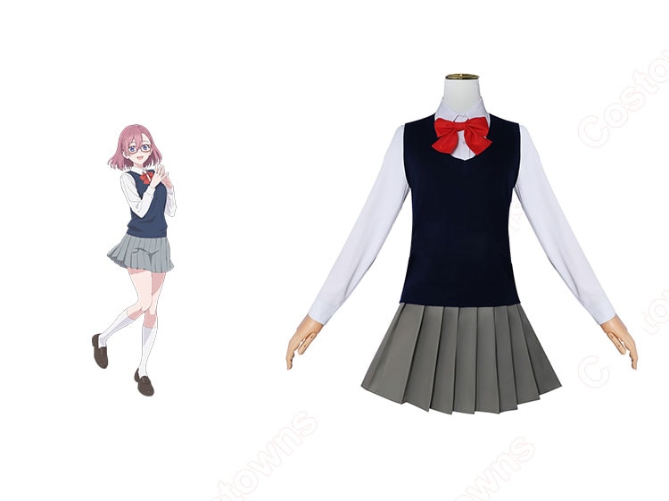 2.5次元の誘惑 天乃リリサ 制服 コスプレ衣装