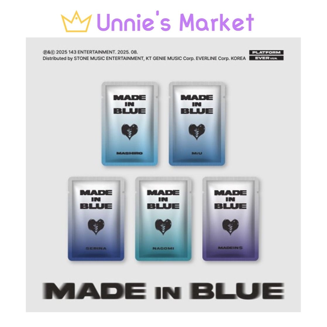 [SET] MADEIN S - MADE in BLUE QR Album