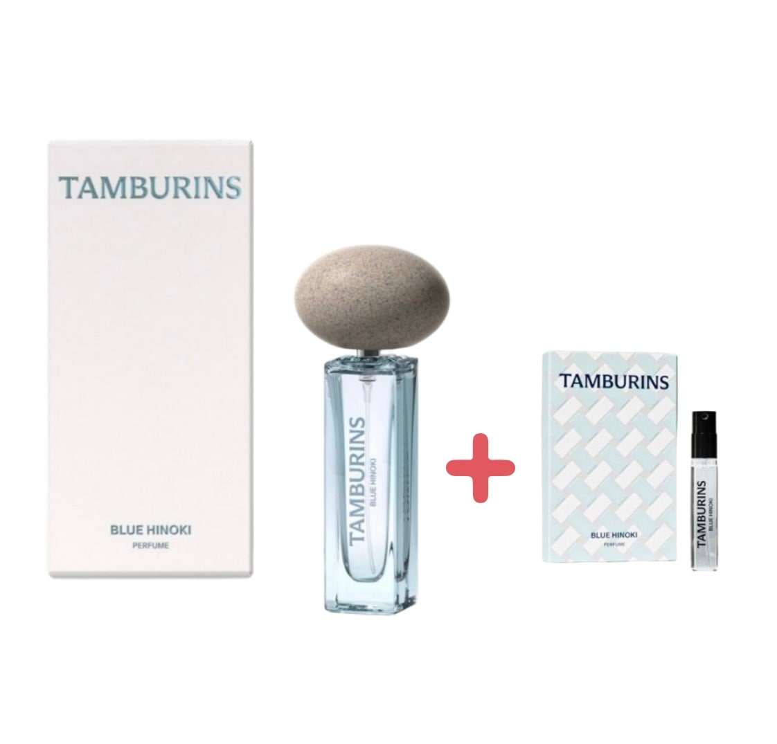 [TAMBURINSブルーヒノキ]ブルーヒノキ パフューム 11mL+2ml_ピョンウソク愛用の香り_블루 히노키_#ブルーヒ