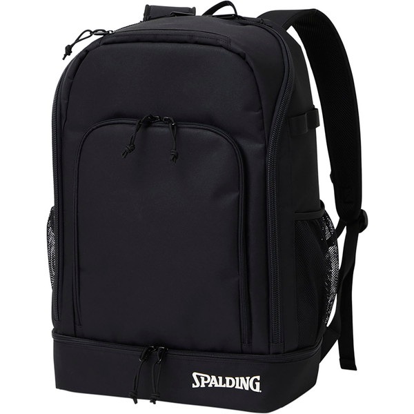 SPALDING スポルディング クルーボックス 40 ブラック×ホワイト バスケットボール バッグ 50027BW