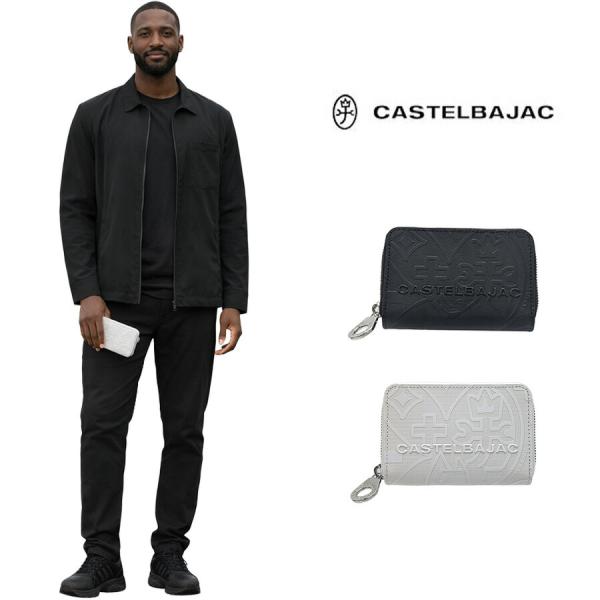 CASTELBAJAC ミカ ボックス小銭入れ コインケース コンパクト 一粒万倍日 普段使い 使いやすい シンプル メンズ レディース ギフト プレゼント ブラック 070611