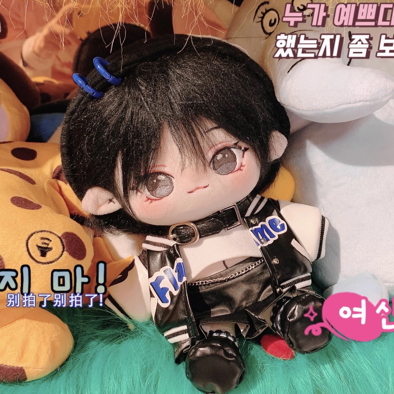 ミニ洋服 ぬいぐるみ用服 ぬい今週の割引は 25% オフですぐるみ用 ドールウェア 日常服人形甘いクールな野球服20cm男女の格好いいコート帽靴