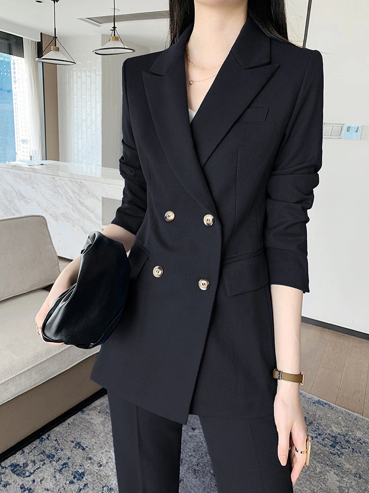 【激安本日限定】ファッションのブレザーの韓系スーツ セットアップ ワイドパンツ 職業服 作業服 OLオフィス ビジネス 入園式 入学式