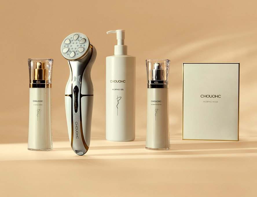 CHOUOHC THE MORPHO SET チョウチョウ ザ モルフォ セット 美顔器 美容液 導入液 短時間 スキンケア エイジングケア リフトアップ 朝活 潤い 保湿 敏感肌 乾燥肌 角質ケア