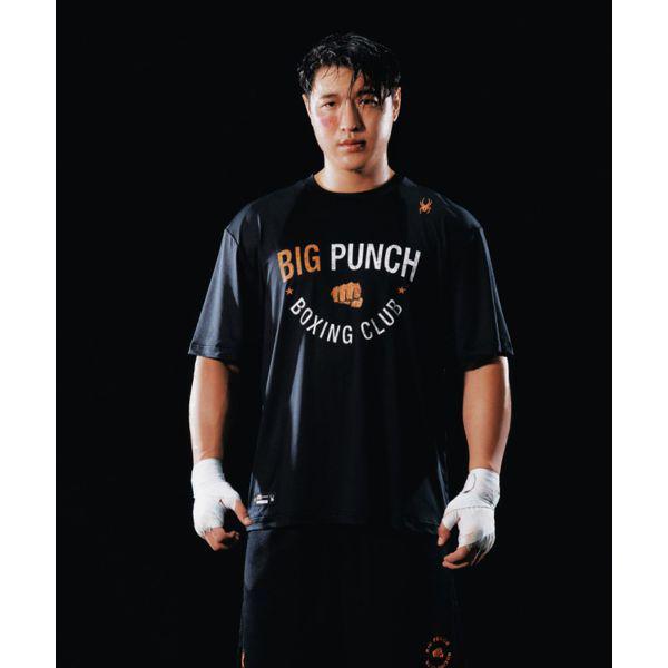 男性 BIG PUNCH BOXING CLUB ビッグロゴ半袖Tシャツ SPJFCNRS206MBLK 659520