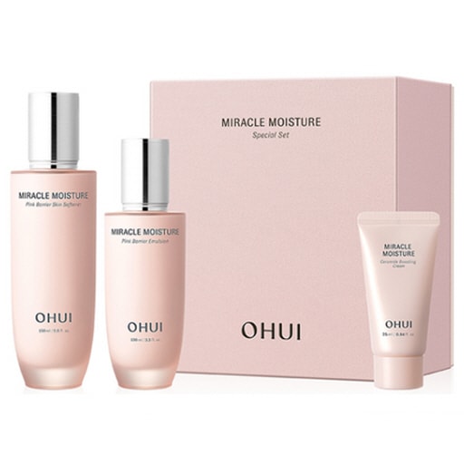 ミラクルモイスチャーピンクバリアスキン150ml+エマルジョン100ml+クリーム25ml 1セット ピンクバリア 潤い保護