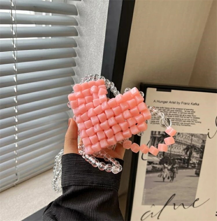 好印象ショルダーバッグ mini ギャザリング ハート型[K](T)