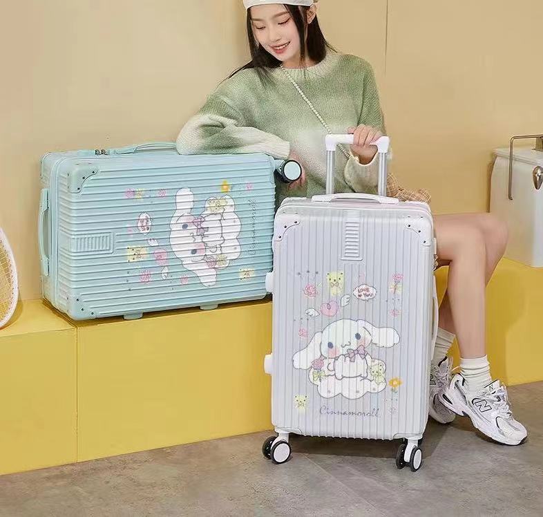 キャリーバッグ クロミ スーツケースins修学旅行 女学生韓国 キャラクターパスワードボックス機内持ち込み スーツケース大容量万向輪男