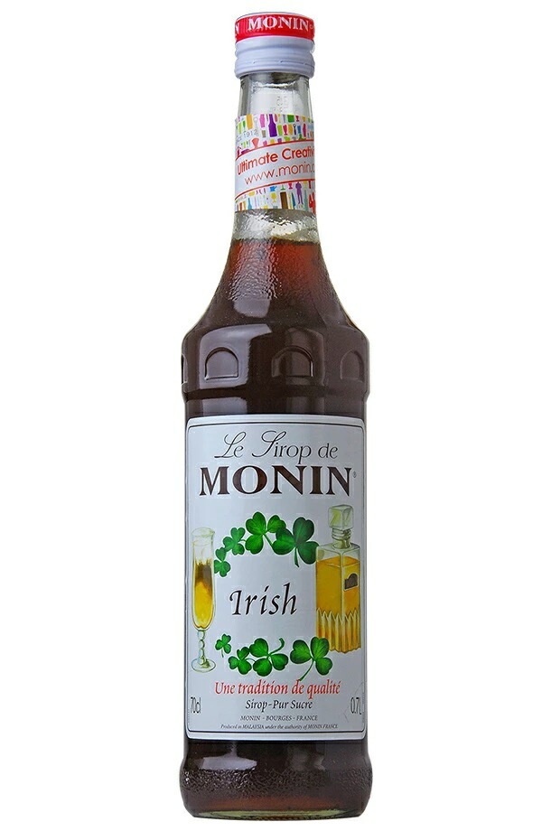 MONIN モナン アイリッシュ シロップ 700ml6本【ご注文は12本まで同梱可能】ノンアルコール シロップ