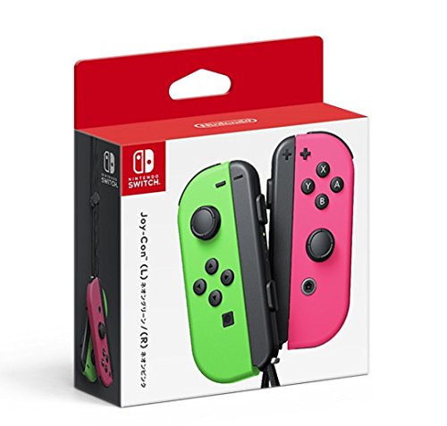 色：ネオングリーン/ネオンピンク 【任天堂純正品】Joy-Con (L) ネオングリーン/ (R)