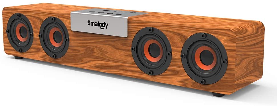 【本日限定価格】 コンピュータースピーカーpc 入力を備えたサウンドバー AUX スピーカー携帯