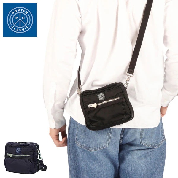 ショルダーバッグ メンズ レディース 斜めがけバッグ ブランド 小さめ ミニショルダー バッグ 6L SUPER NYLON SIMPLE SHOULDER BAG MINI PC-015-3701