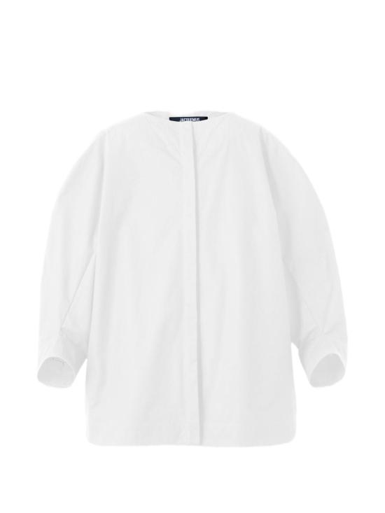 JACQUEMUS Women Shirts SHW00557AW00648 100 White