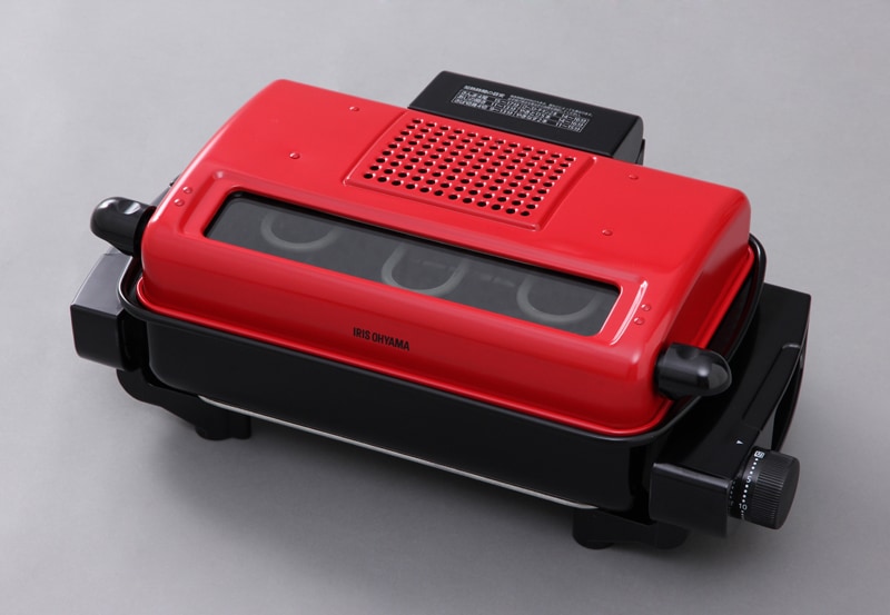 アイリスオーヤマ EMR-1102-R マルチロースター　レッド EMR1102R