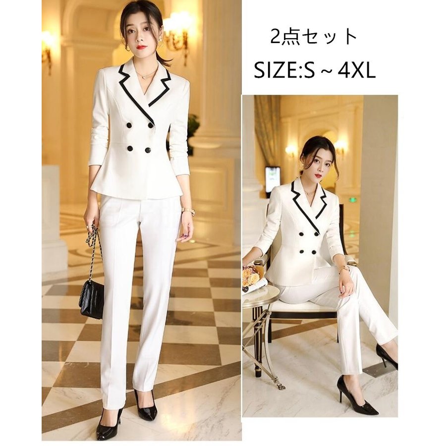 パンツスーツ セレモニースーツ セットアップ レディース3点セット 20代30代40代 事務服 フォ 10,904円
