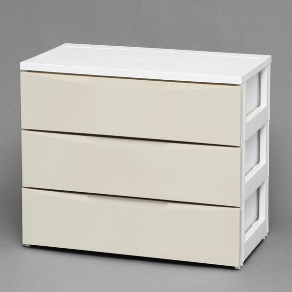 COD-723 ホワイト/アイボリー [ワイドチェスト] メーカー直送