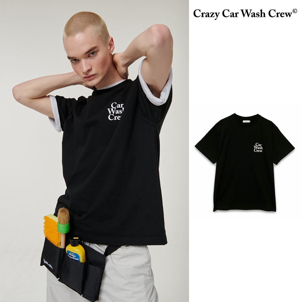 [Crazy Car Wash Crew] A LOGO T-SHIRTS