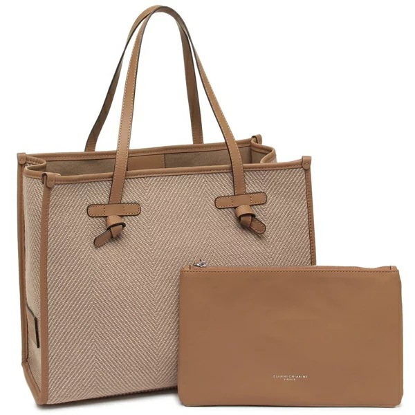 トートバッグ マルチェッラ Mサイズ ブラウン レディース BS6850 SPIGA