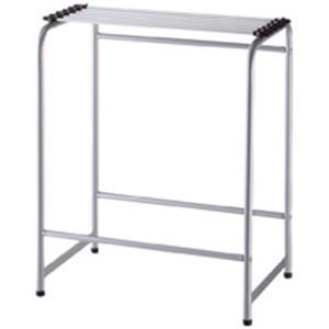 ピージーグロリア シンプル新聞掛け W610xD400xH758mm シルバー YS-N6 1台