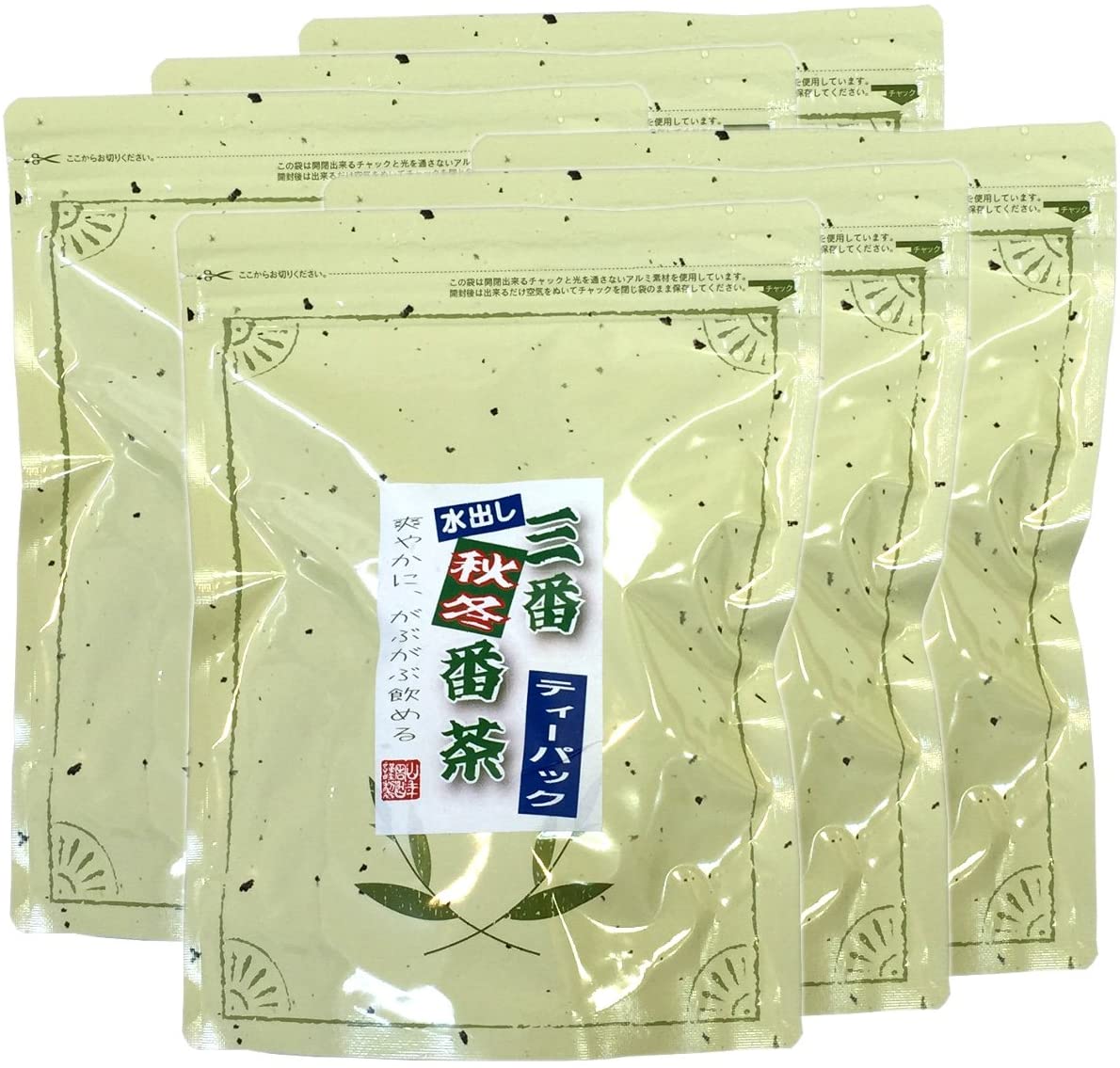 水出し 番茶 水出し 緑茶 国産 10g30パック6袋セット 三番荒番茶 ティーパック ティーバッグ 美味しい水出し 緑茶 お茶 贈り物 ギフト お土産 おみやげ ギフト プレゼント 父の日 御中元