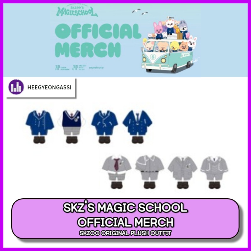 (即日出荷) SKZOO MAGIC SCHOOL IN BUSAN [ SKZOO ORIGINAL PLUSH OUTFIT]