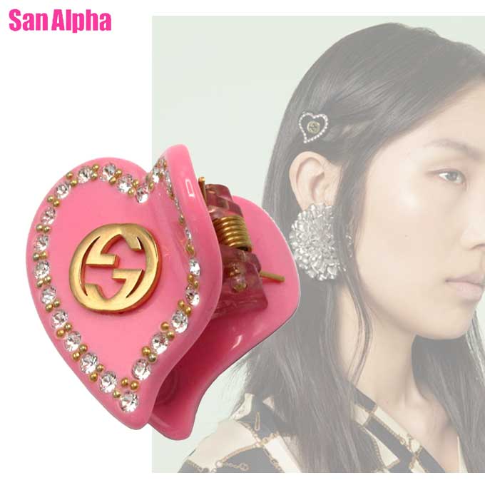 ハート インターロッキングG ミニ ヘアクリップ 753884 ブティックライン【国内即送】