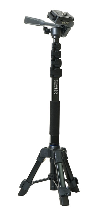 スリック スタンドポツドGX-S5 5段自立一脚「SLIK スタンドポッドGX-S5」 スタンドポツドGXS5