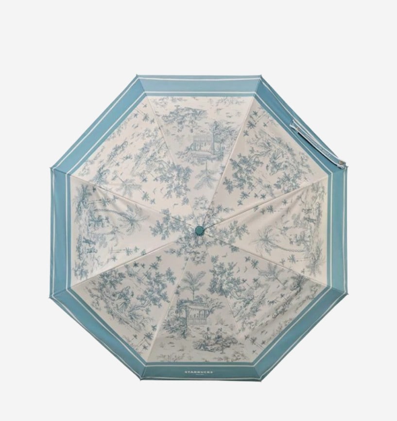 【STARBUCKS】 Starbucks French Summer 3 Step Sun Umbrella 9,375円
