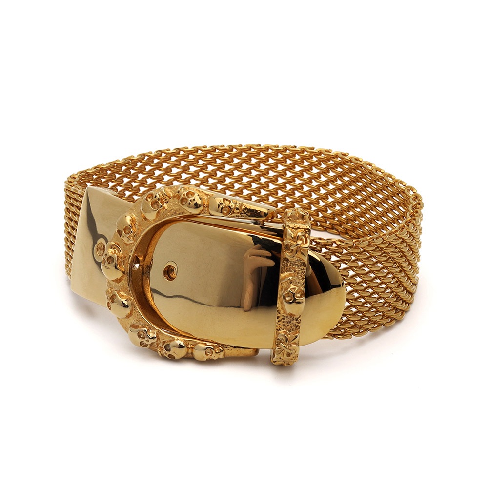 ステンレス ベルトブレスレット [b621]