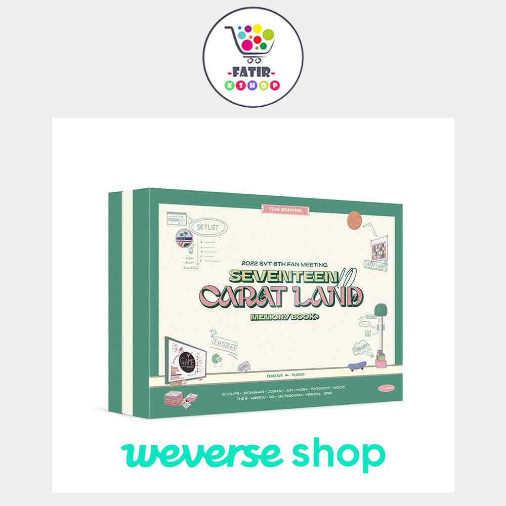 [WEVERSE特典] SEVENTEEN 2022 SVT SEVENTEEN in CARAT LAND MEMORY BOOK + DVD