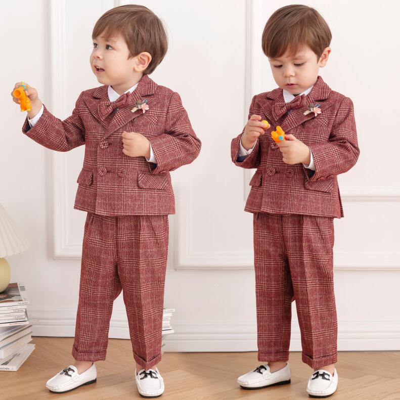 スーツキッズ男の子スーツ3点セットジャケット+ベスト+パンツフォlーマルスーツ子こどもスーツ入学式入園スーツ演奏会発表会卒業式スーツタキシード結婚式七五三モデルショースーツブレザーカジュアル男児子ども