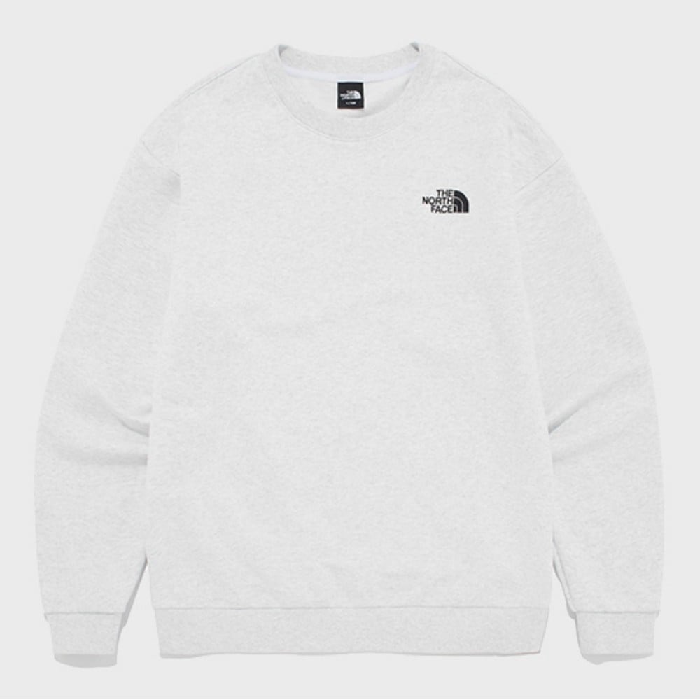ノースフェイスメンズエッセンシャル・スウェットシャツ NM5MQ57A_SGY