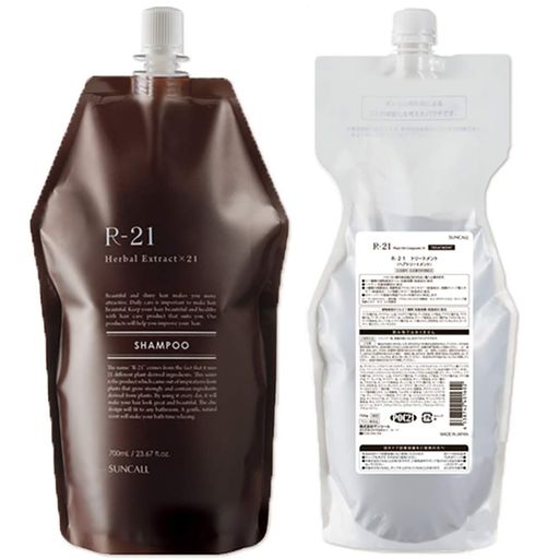 サンコール R-21 シャンプー 700ML + トリートメント 700G 詰め替え