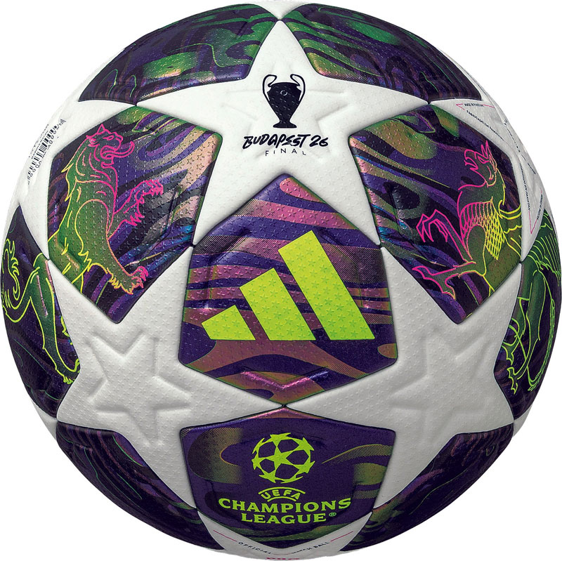 フィナーレ ブダペスト プロ 5号球 サッカーボール 2025-2026 ノックアウトフェーズ公式試合球 26SS (ADF540BU)