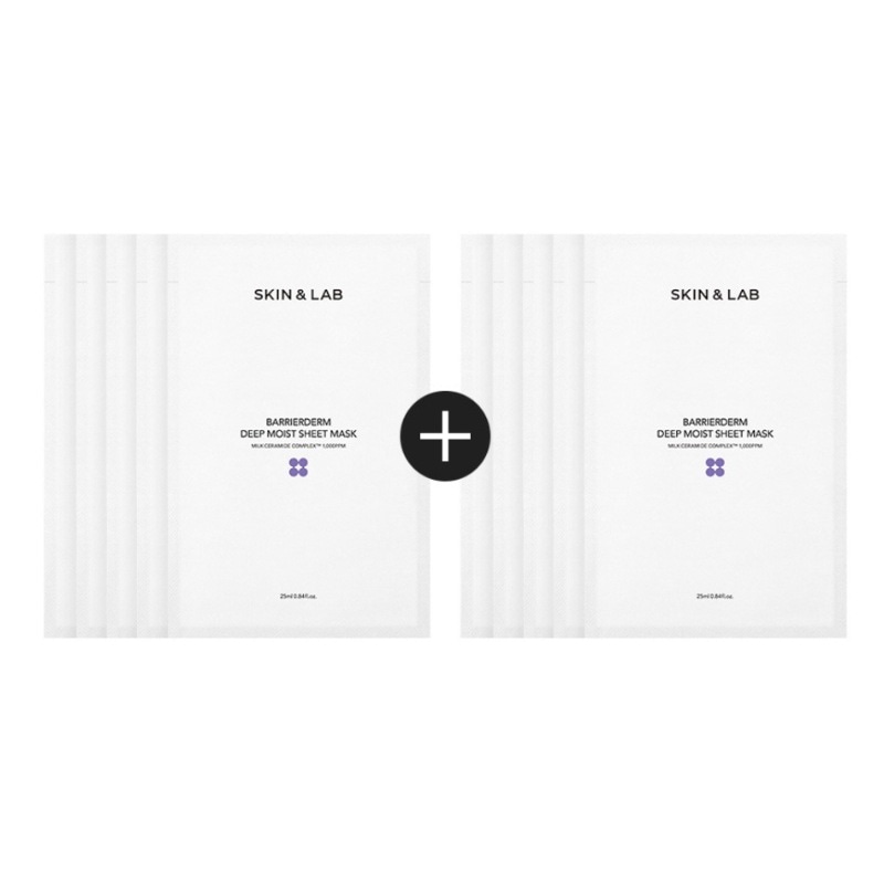 [5+5] バリアダームディープモイストシートマスク 25ml