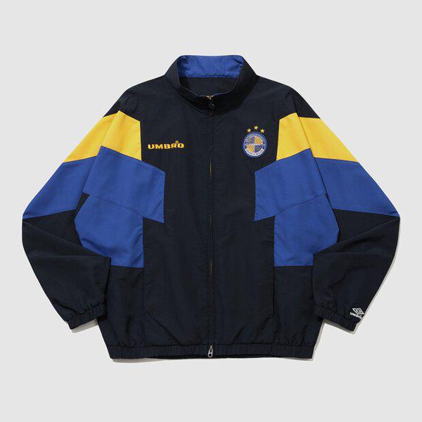 HBL OG カラーブロック スタンネック ウィンドブレーカー ジャケット DARK NAVY UR221CJK56 DVY0
