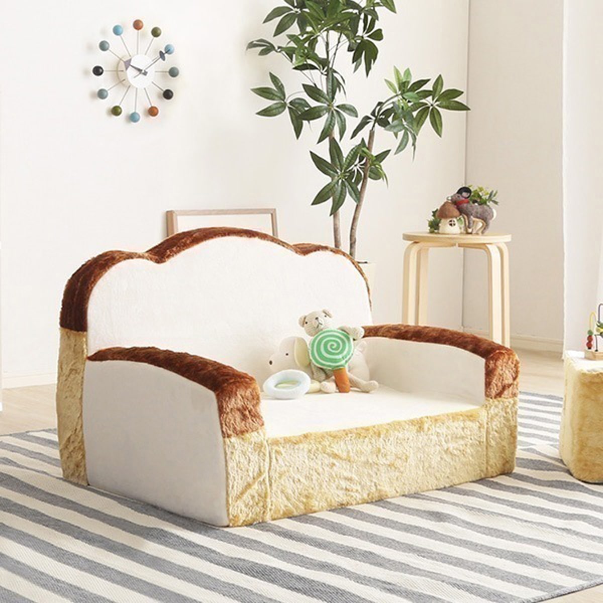 食パンシリーズ 日本製 Roti-ロティ-低反発かわいい食パンソファインテリア ソファ