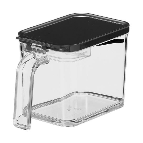 （まとめ） アスベル フォルマMRポット 700mL ブラック A1108BK 1個 [x10セット]